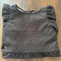 GRL エンボス加工バックリボンチュニックの画像