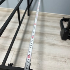 パイプベッドフレーム197×95 あげますの画像