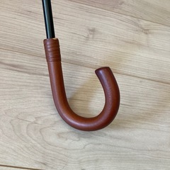 ピンクドット柄傘の画像