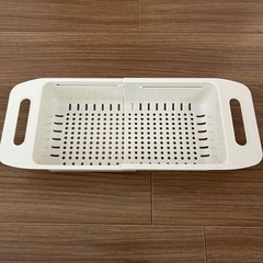 今週末まで！伸縮水切りラックの画像