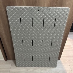 浴室マット　コーナン　グレーの画像