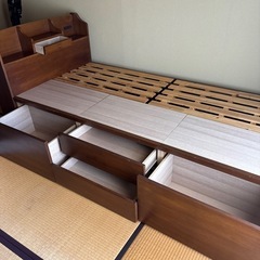 シングルベッドの画像