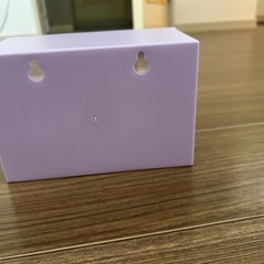 今月末まで！紫収納ケースの画像