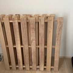 DIY すのこ　キャスター付きの画像