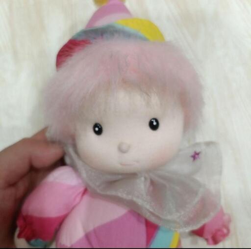 昭和レトロ★ファンシー系 セキグチ ピエロ バイオリン オルゴール ぬいぐるみ 昭和レトロ☆ファンシー系 セキグチ ピエロ バイオリン
