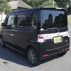 ☆宮城発☆名変込！！車検付！！TV付！！黒のタントカスタム！！の画像