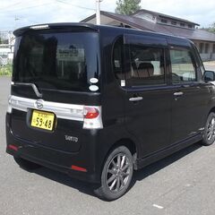 ☆宮城発☆名変込！！車検付！！TV付！！黒のタントカスタム！！の画像
