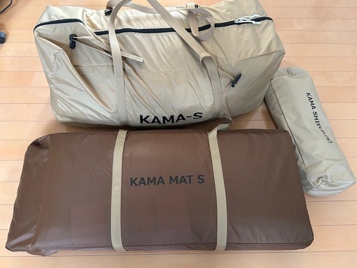 かまぼこテント3s カママット、カマシールドセット