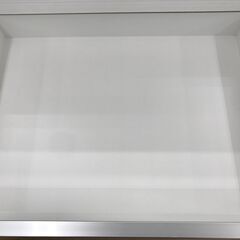 ★リユースのサカイ春日部店★KJ11002 古賀家具 レンジ台 ホワイト H116×W60×D48 クリーニング済みの画像