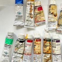クサカベ ホルベイン　油絵具 使いかけの画像