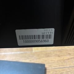 DELL製 27インチモニターの画像