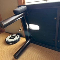 取り引き中です。整体ベット、施術ベット、黒の画像