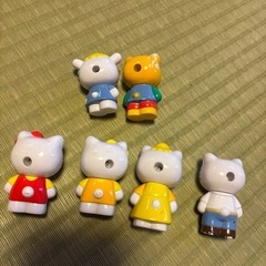 キティファミリー　フィギュアの画像