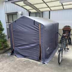 自転車テントの画像