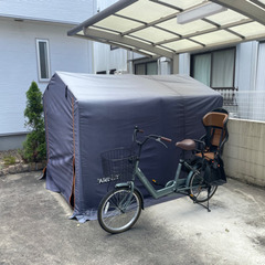 自転車テントの画像