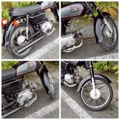HONDA CD50 75ccボアアップ　実働　セミレストア済み　旧車の画像