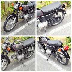 HONDA CD50 75ccボアアップ　実働　セミレストア済み　旧車の画像