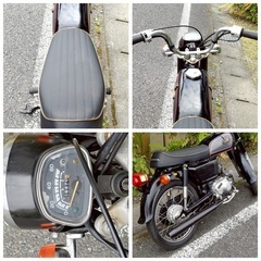 HONDA CD50 75ccボアアップ　実働　セミレストア済み　旧車の画像