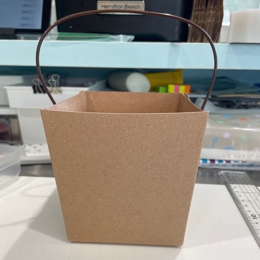 使い捨てバケツ型お弁当箱