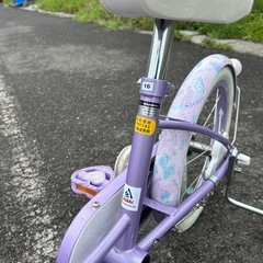 16インチ　メゾピアノ自転車の画像