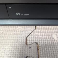ブラウン管テレビ　２５型の画像