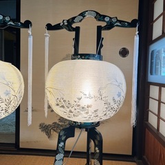 お盆にピッタリ！盆灯篭2個セット！の画像