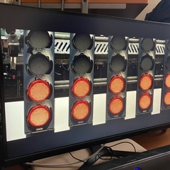 4Kワイドゲーミングモニターの画像