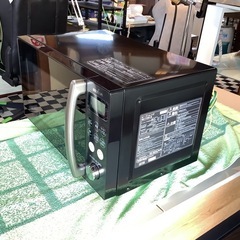 【リサイクルサービス八光】2021年製　アイリスオーヤマ オーブンレンジ 15L MO-T1501-B 自動メニュー8種類 ブラックの画像