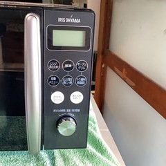 【リサイクルサービス八光】2021年製　アイリスオーヤマ オーブンレンジ 15L MO-T1501-B 自動メニュー8種類 ブラックの画像