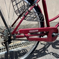 【お譲り先決定】26インチ変速なし鍵2本漕ぎ心地良品の自転車の画像