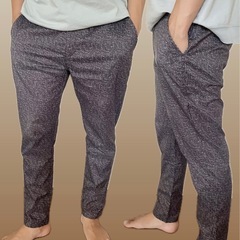 先着！🉐Nylaus 夏シャカシャカパンツ　メンズ　夏服　シックなのにシャカシャカ素材で遊び心あるメンズパンツ　ナイラスの画像
