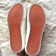 vans スニーカー　ベージュ　24.5㎝の画像