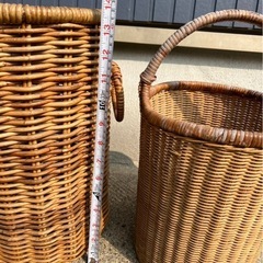 籐製品　カゴの画像