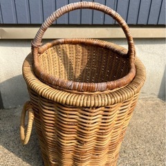 籐製品　カゴの画像