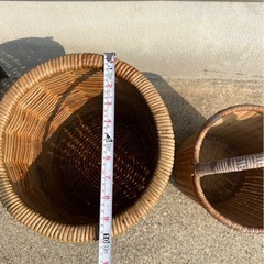 籐製品　カゴの画像