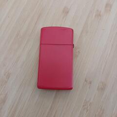 【ドリーム尾浜店】スリムZippo　RD　※使用感あり　高さ(H)--×幅 (W)--×奥行(D)--(cm)の画像