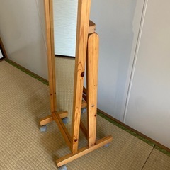無印良品　ミラー可動式姿見の画像