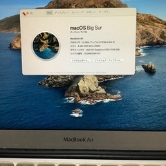 macbook air  11インチ　
2013 の画像