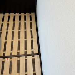 ダブルベッドとマットレスのの画像