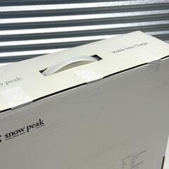 店頭引き渡し 未使用未開封 snow peak スノーピーク モバイルソーラーチャージャー MHG-010の画像