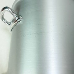 ホクア　マイスター 寸胴 30cm 20L アルミ　ガス用　蓋なしの画像