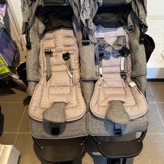 お値下げ(^^)エアバギーココダブル🌟2人乗りベビーカー🌟双子ベビーカー🌟の画像