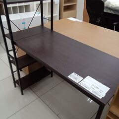 ★リユースのサカイ日立店★HJ7215  デスク ダークブラウン H122×D52×W114.5 クリーニング済み の画像