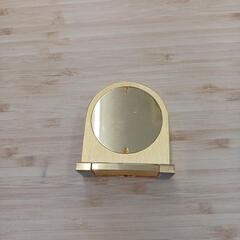 【ドリーム尾浜店】置き時計　クォーツ　WAKO　高さ(H)--×幅 (W)--×奥行(D)--(cm)の画像