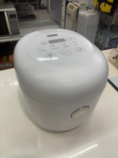 【ヤマダ炊飯器】【3合炊き】2021年製★クリーニング済み/6ヶ月保証付き【管理番号12407】野