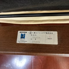 革張りソファー　2脚の画像