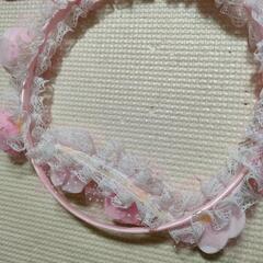 プリンセス フラワーベール 花冠 花輪 おしゃれ小物 ヘアアクセサリー 4個の画像