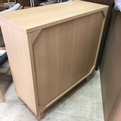 キャビネット ガラス ショーケース コレクションケース ナチュラル おしゃれ の画像