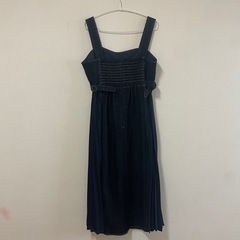 【美品】　grove デニムワンピース　ロングワンピース　Lサイズ　現行品の画像