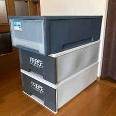 【無料】押入れ用収納ケース　3個セット　取りに来て頂ける方　の画像